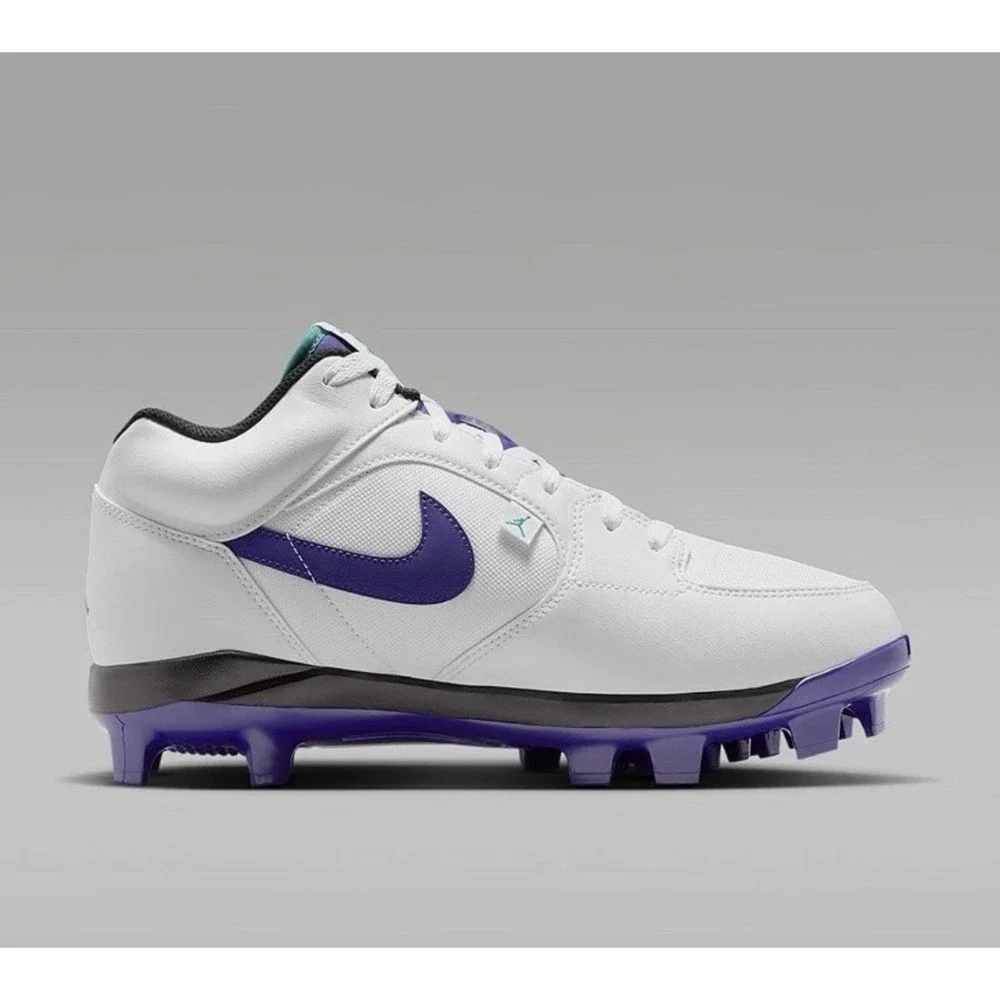 Size 11.5 - Air Jordan Stadium 90 Cleat Low Grape